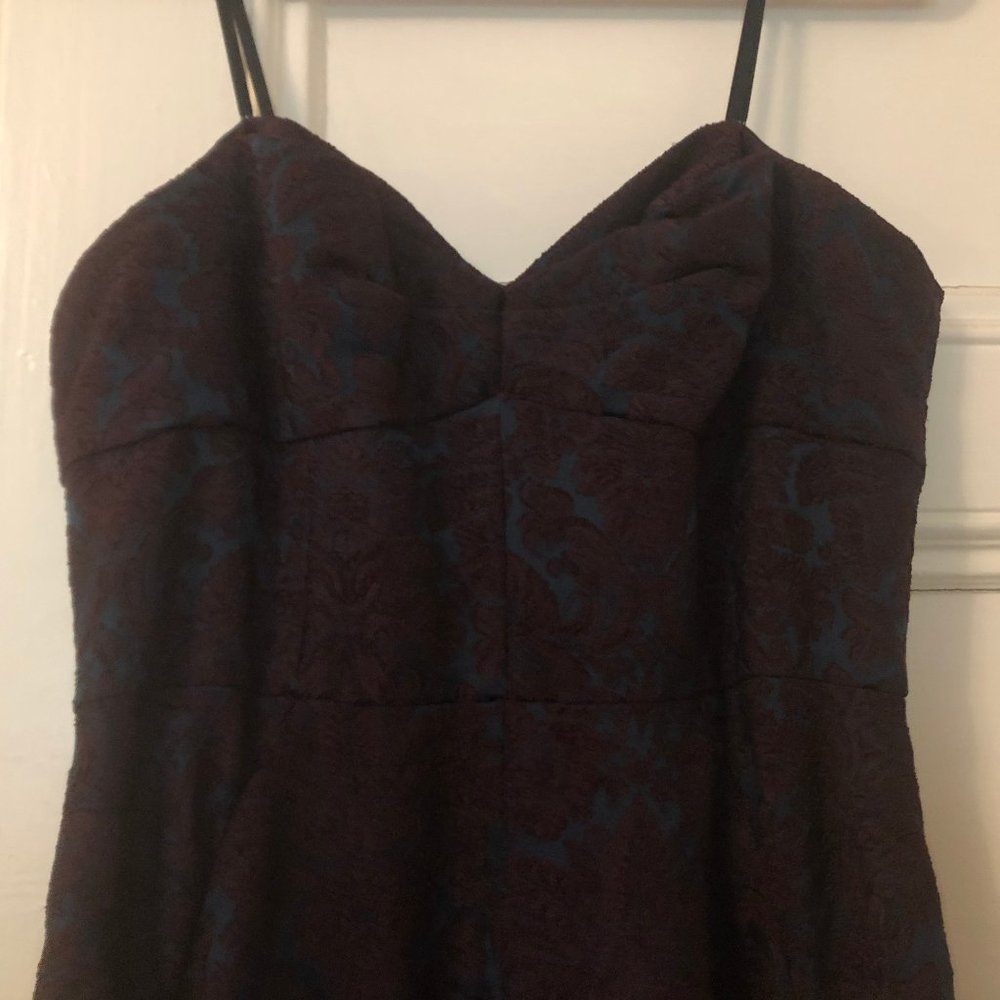 Elegant Purple Midi Dress - Picture 3 of 4